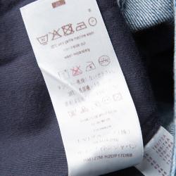 Louis Vuitton Indigo Washed Denim Straight Fit Jeans M
