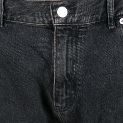 Louis Vuitton Black Faded Effect Denim Slim Fit Jeans XL