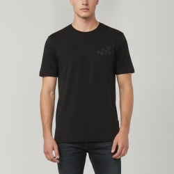 Pre Owned Louis Vuitton Black Jersey Crewneck T-Shirt S