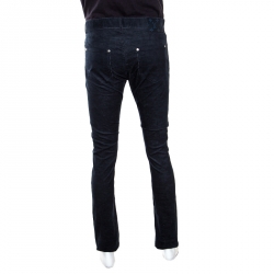 Louis Vuitton Marine Slim Fit Corduroy Denim Pants M