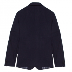 Louis Vuitton Uniforms Navy Blue Wool Slim Blazer XS