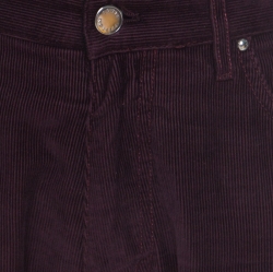 Louis Vuitton Burgundy Corduroy Slim Fit Pants L