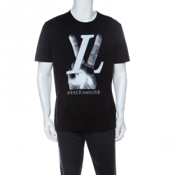 Louis Vuitton Black T-Shirts for Men