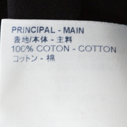 مملوكة مسبقًا Louis Vuitton Black Cotton Peace and Love T-Shirt M