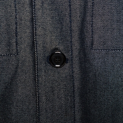Louis Vuitton Dark Blue Wool Blend Denim Jacket XXL