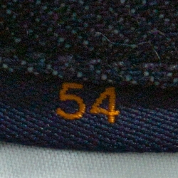 مملوكة مسبقًا Louis Vuitton Navy Blue Monogram Print Denim Jacket XXL