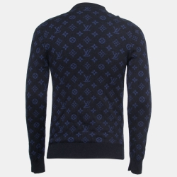 Louis Vuitton Mens Sweaters 2023-24FW, Blue, XXXL