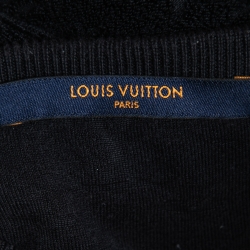 Louis Vuitton Monogram Terry Cotton & Silk Short Sleeve T-Shirt S