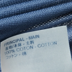 Pre Owned Louis Vuitton Blue Cotton Pique Polo T-Shirt 4XL