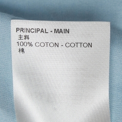 Louis Vuitton Blue Monogram Gradient Cotton T-Shirt 