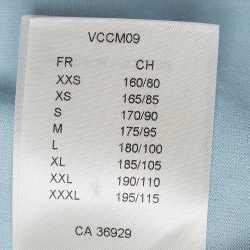 Louis Vuitton Blue Monogram Gradient Cotton T-Shirt 
