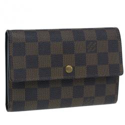Pre Owned Louis Vuitton Damier Canvas Alexandra Wallet