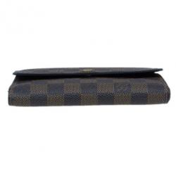 Pre Owned Louis Vuitton Damier Canvas Alexandra Wallet