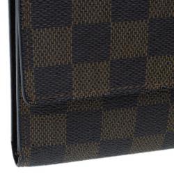 Pre Owned Louis Vuitton Damier Canvas Alexandra Wallet