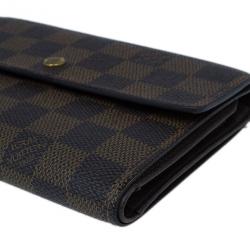 Pre Owned Louis Vuitton Damier Canvas Alexandra Wallet