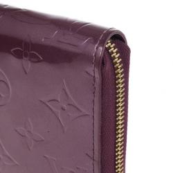 Louis Vuitton Purple Monogram Vernis Zippy Wallet