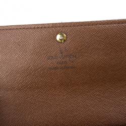 مملوكة مسبقًا Louis Vuitton Monogram Sarah Wallet