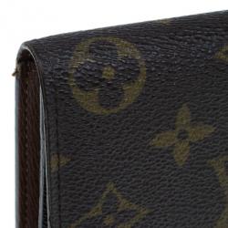 مملوكة مسبقًا Louis Vuitton Mongram Canvas Porte Monnaie Tresor Continental Wallet