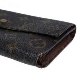 مملوكة مسبقًا Louis Vuitton Mongram Canvas Porte Monnaie Tresor Continental Wallet