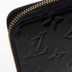 Pre Owned Louis Vuitton Vernis Monogram Zippy Wallet