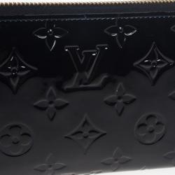 Pre Owned Louis Vuitton Vernis Monogram Zippy Wallet