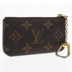 Pre Owned Louis Vuitton Monogram Canvas Key Pouch