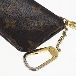 Pre Owned Louis Vuitton Monogram Canvas Key Pouch