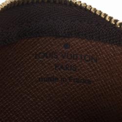 Pre Owned Louis Vuitton Monogram Canvas Key Pouch