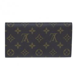 Pre Owned محفظة لوي فيتون كانفاس مونوجرامي جوزفين