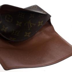 Pre Owned Louis Vuitton Monogram Canvas Long Flap Wallet