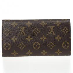 Pre Owned Louis Vuitton Porte Tresor Wallet Monogram 