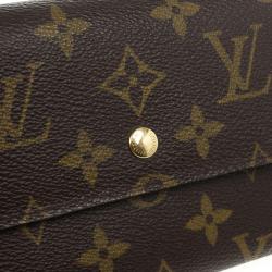 Pre Owned Louis Vuitton Porte Tresor Wallet Monogram 