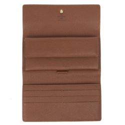 Pre Owned Louis Vuitton Porte Tresor Wallet Monogram 