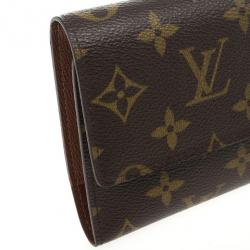 Pre Owned Louis Vuitton Porte Tresor Wallet Monogram 