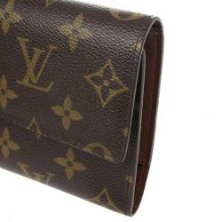 Pre Owned Louis Vuitton Porte Tresor Wallet Monogram 