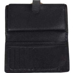 Pre Owned Louis Vuitton Black Epi Leather French Purse Wallet