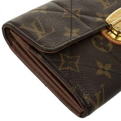 Pre Owned Louis Vuitton Monogram Canvas Etoile Sarah Wallet