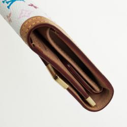 Pre Owned Louis Vuitton Multicolor Monogram Wallet