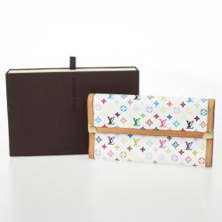 Pre Owned Louis Vuitton Multicolor Monogram Wallet
