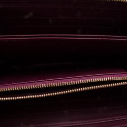 Pre Owned Louis Vuitton Monogram Vernis Zippy Wallet