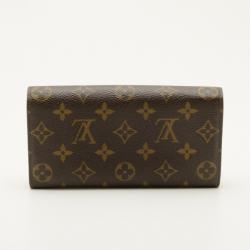 Pre Owned Louis Vuitton Monogram Sarah Wallet 