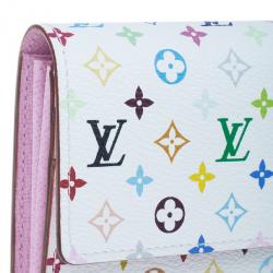 Pre Owned محفظة لوي فيتون سارا كونتينينتال كانفاس مونوجرامي متعدد الألوان