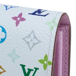 Pre Owned محفظة لوي فيتون سارا كونتينينتال كانفاس مونوجرامي متعدد الألوان