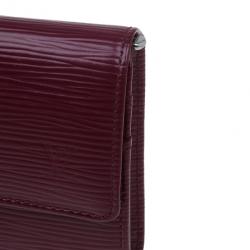 مملوكة مسبقًا Louis Vuitton Pink Epi Leather Sarah Continental Wallet