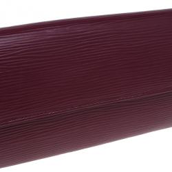 مملوكة مسبقًا Louis Vuitton Pink Epi Leather Sarah Continental Wallet