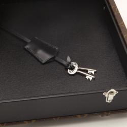 Pre Owned Louis Vuitton Monogram Macassar Custom Order Limited Briefcase