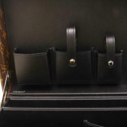 Pre Owned Louis Vuitton Monogram Macassar Custom Order Limited Briefcase
