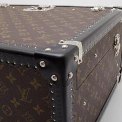 Pre Owned Louis Vuitton Monogram Macassar Custom Order Limited Briefcase
