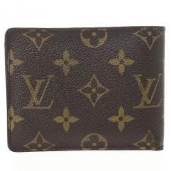 Pre Owned Louis Vuitton Monogram Billfold Wallet 