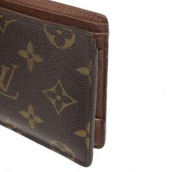 Pre Owned Louis Vuitton Monogram Billfold Wallet 